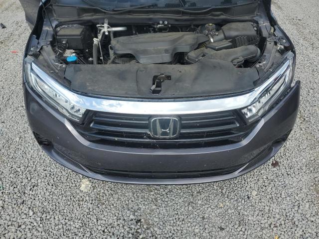 5FNRL6H92NB054252 - 2022 HONDA ODYSSEY ELITE ნაცრისფერი ფოტო 11