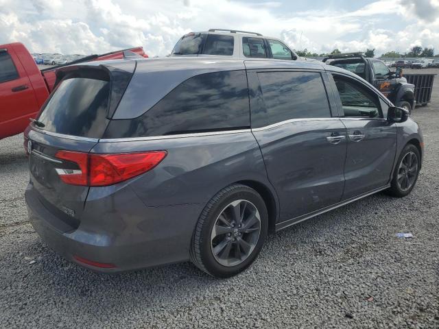 5FNRL6H92NB054252 - 2022 HONDA ODYSSEY ELITE ნაცრისფერი ფოტო 3