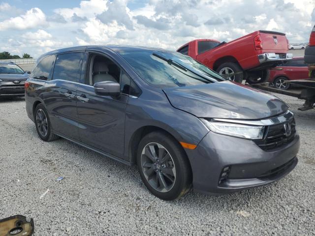 5FNRL6H92NB054252 - 2022 HONDA ODYSSEY ELITE ნაცრისფერი ფოტო 4