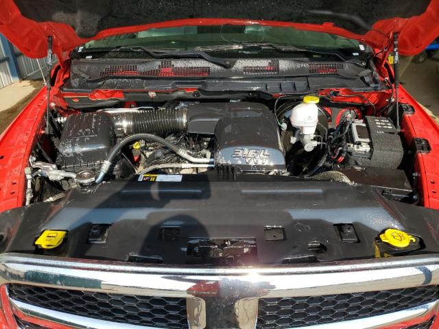 1C6RR6LGXNS234836 - 2022 RAM 1500 CLASS SLT 红色 照片 11