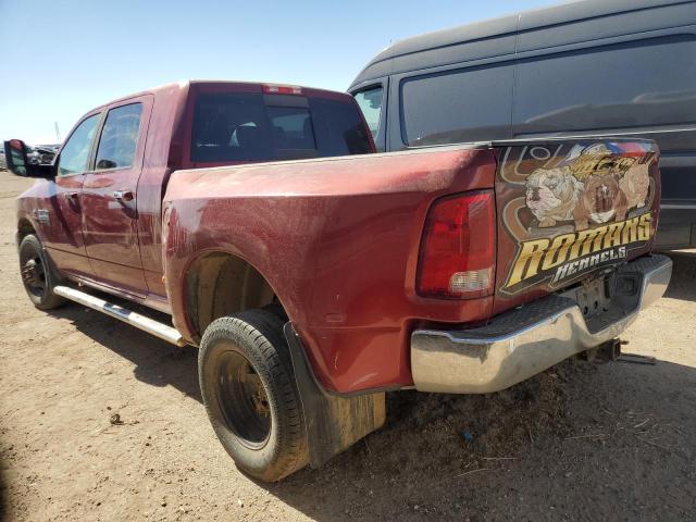 3C63RPLL5DG580355 - 2013 RAM 3500 SLT BURGUNDY photo 2