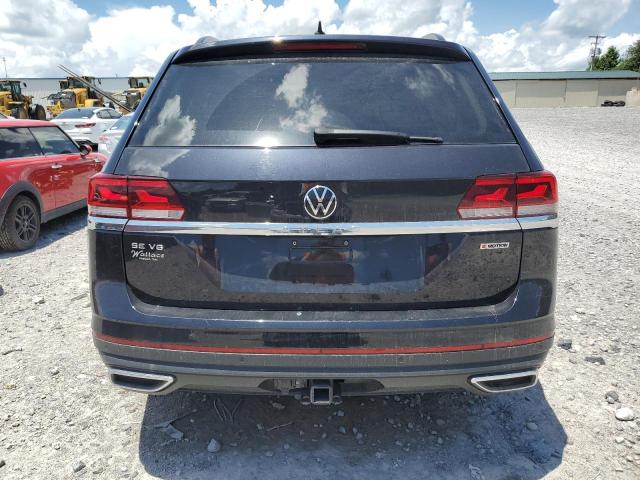 1V2HR2CA5NC512317 - 2022 VOLKSWAGEN ATLAS SE Czarny zdjęcie 6
