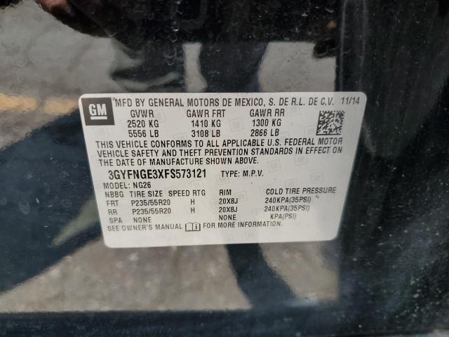 3GYFNGE3XFS573121 - 2015 CADILLAC SRX PREMIUM COLLECTION Qara foto 13