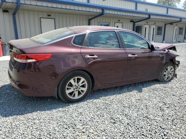 5XXGT4L36GG096762 - 2016 KIA OPTIMA LX BURGUNDY photo 3