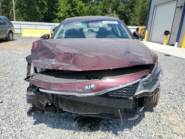 5XXGT4L36GG096762 - 2016 KIA OPTIMA LX BURGUNDY photo 5