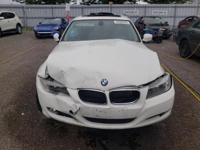 WBAPK7G58BNN71306 - 2011 BMW 328 XI WHITE photo 5