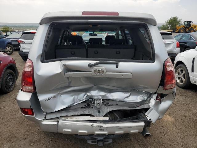 JTEBT14R140037347 - 2004 TOYOTA 4RUNNER SR5 SILVER photo 6