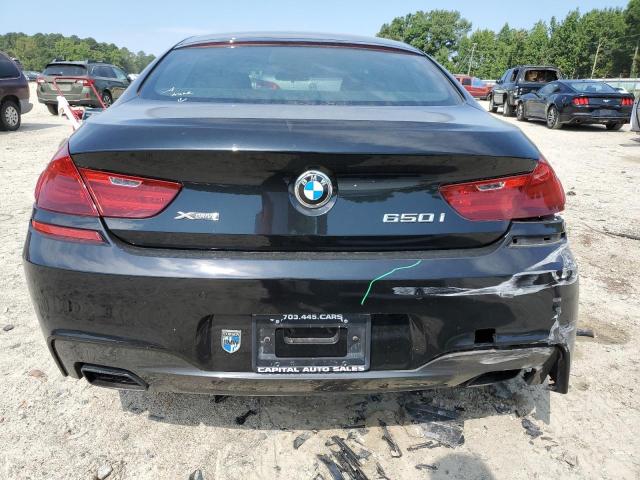 WBA6D6C51GG387827 - 2016 BMW 650 XI GRAN COUPE BLACK photo 6