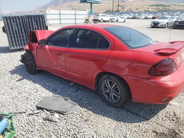 1G2NF52E54M593996 - 2004 PONTIAC GRAND AM SE1 RED photo 2