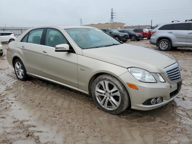 WDDHF2EB1BA423602 - 2011 MERCEDES-BENZ E 350 BLUETEC BEIGE photo 4