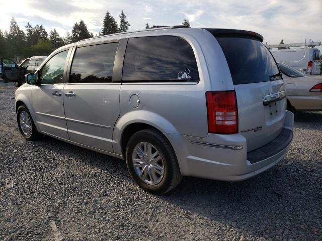 2A8HR64X78R661909 - 2008 CHRYSLER TOWN & COU LIMITED GRAY photo 2