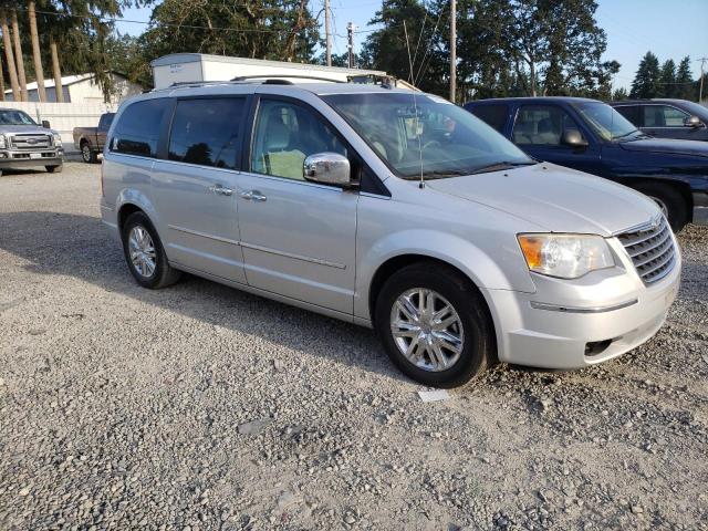2A8HR64X78R661909 - 2008 CHRYSLER TOWN & COU LIMITED GRAY photo 4