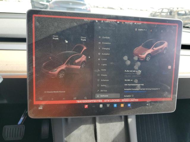 7SAYGDEE9PF907189 - 2023 TESLA MODEL Y ყავისფერი ფოტო 9