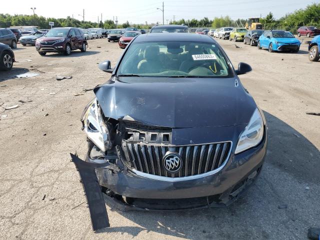 2G4GN5EX3E9190663 - 2014 BUICK REGAL PREMIUM BLUE photo 5