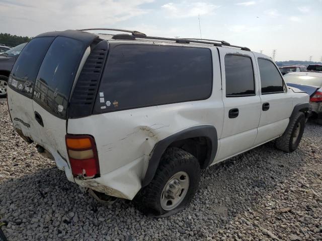 3GNGK26UX2G238796 - 2002 CHEVROLET SUBURBAN K2500 WHITE photo 3