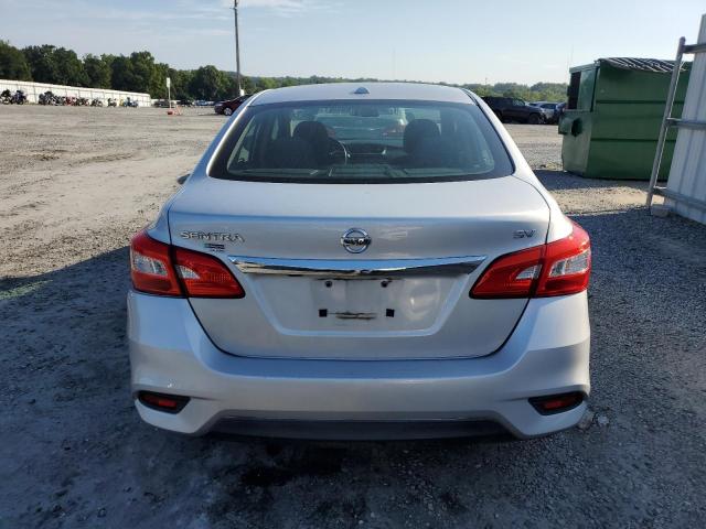 3N1AB7AP3HY272517 - 2017 NISSAN SENTRA S SILVER photo 6