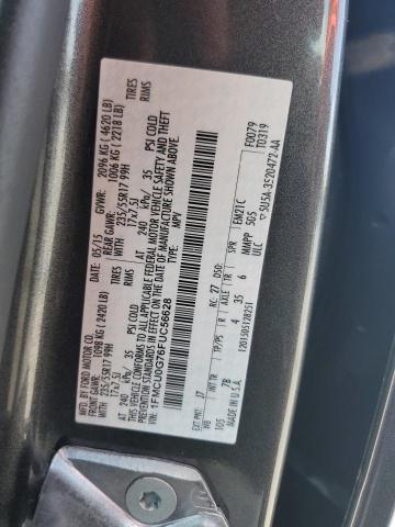 1FMCU0G76FUC56628 - 2015 FORD ESCAPE SE CHARCOAL photo 13