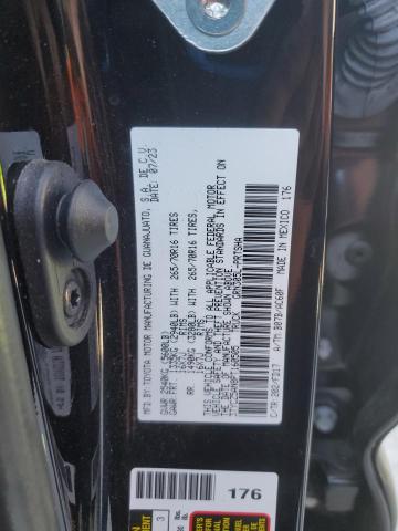 3TYCZ5AN8PT160505 - 2023 TOYOTA TACOMA DOUBLE CAB 黑色 照片 12