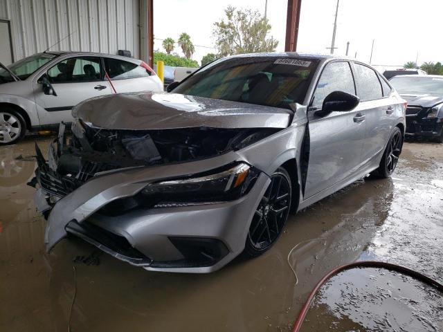 2HGFE2F59NH548254 - 2022 HONDA CIVIC SPORT 银色 照片 1