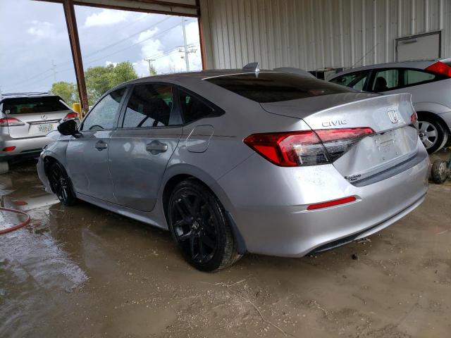 2HGFE2F59NH548254 - 2022 HONDA CIVIC SPORT 银色 照片 2