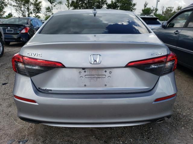 2HGFE2F59NH548254 - 2022 HONDA CIVIC SPORT 银色 照片 6