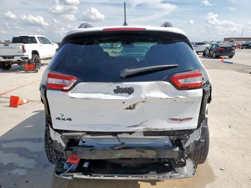 1C4PJMBS8HW631962 - 2017 JEEP CHEROKEE TRAILHAWK Белый фото 6