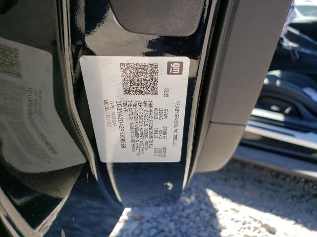 1G1YA2D42P5108358 - 2023 CHEVROLET CORVETTE STINGRAY 1LT BLACK photo 12