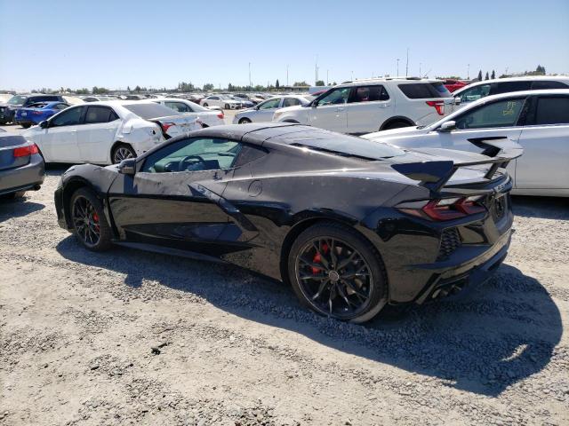 1G1YA2D42P5108358 - 2023 CHEVROLET CORVETTE STINGRAY 1LT BLACK photo 2