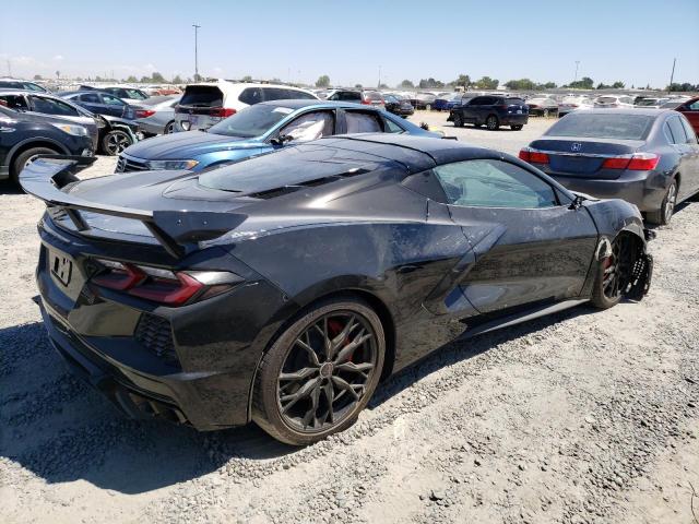 1G1YA2D42P5108358 - 2023 CHEVROLET CORVETTE STINGRAY 1LT BLACK photo 3