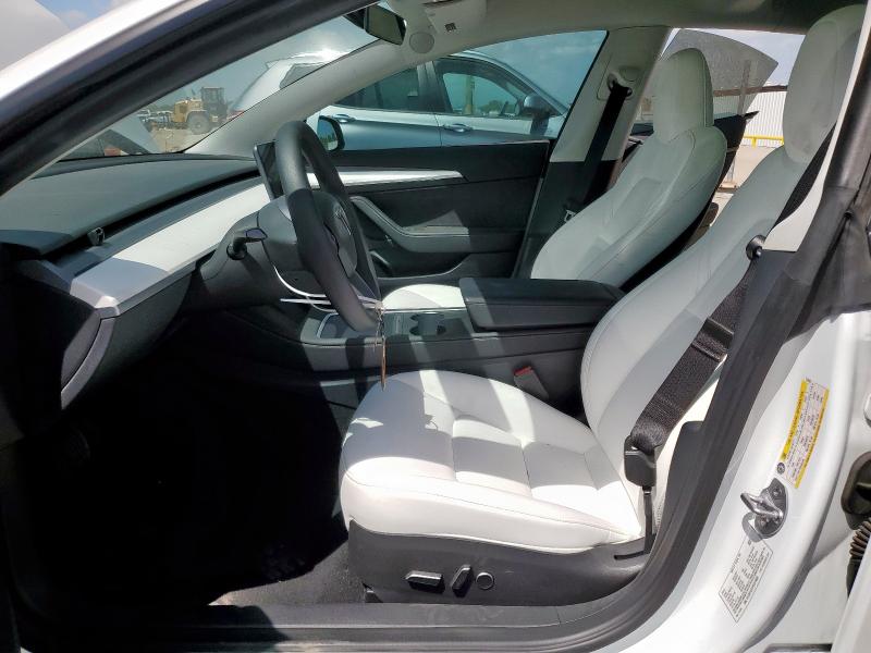 5YJ3E1EA1PF573605 - 2023 TESLA MODEL 3 WHITE photo 7