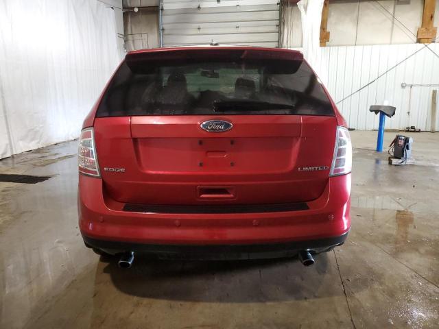 2FMDK3KC1ABA32648 - 2010 FORD EDGE LIMITED RED photo 6