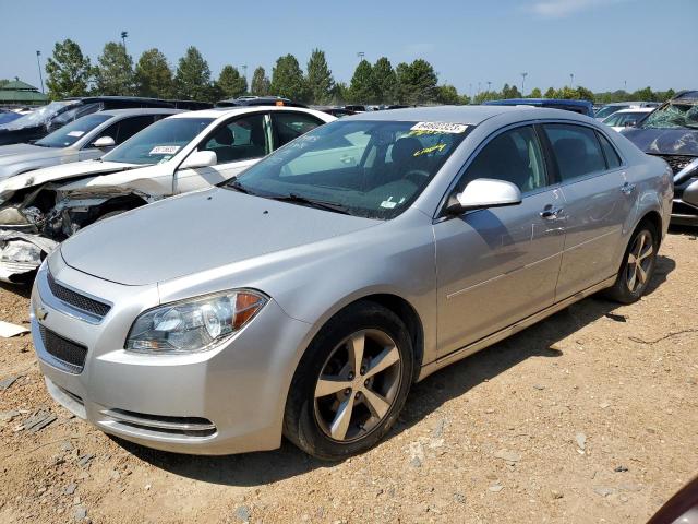 1G1ZC5E05CF211516 - 2012 CHEVROLET MALIBU 1LT SILVER photo 1