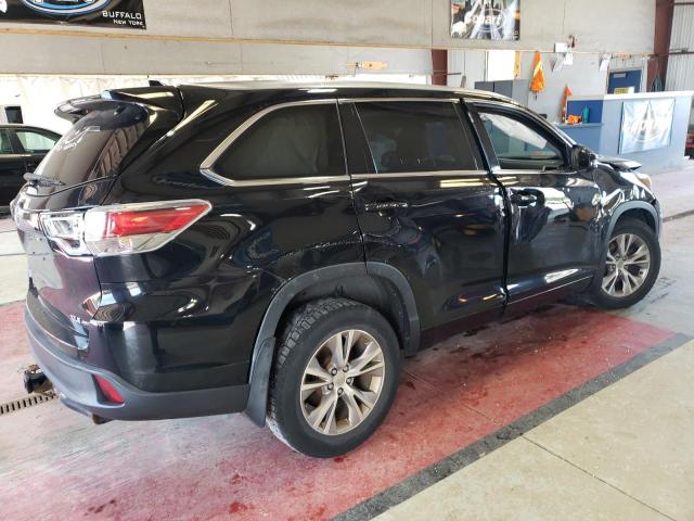 5TDJKRFHXFS106817 - 2015 TOYOTA HIGHLANDER XLE BLACK photo 3