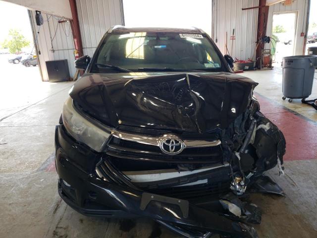 5TDJKRFHXFS106817 - 2015 TOYOTA HIGHLANDER XLE 黑色 照片 5