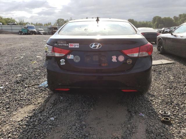 KMHDH4AE5BU101537 - 2011 HYUNDAI ELANTRA GLS BLACK photo 6