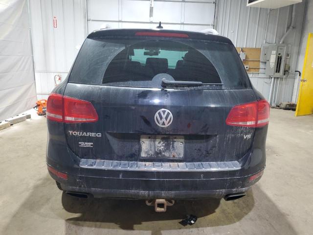 WVGFF9BP2CD004583 - 2012 VOLKSWAGEN TOUAREG V6 BLACK photo 6