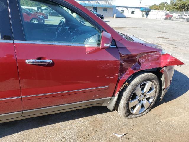 1GNKRLED9BJ265659 - 2011 CHEVROLET TRAVERSE LTZ RED photo 9