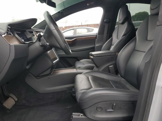 5YJXCAE20HF061156 - 2017 TESLA MODEL X SILVER photo 7