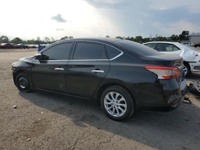 3N1AB7AP6JY223950 - 2018 NISSAN SENTRA S BLACK photo 2