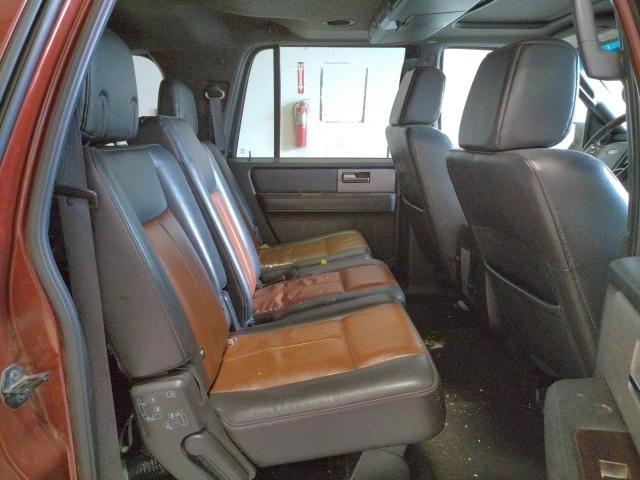 1FMFK205X7LA51781 - 2007 FORD EXPEDITION EL LIMITED MAROON photo 6