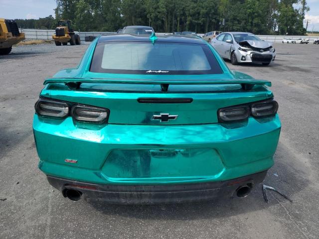 1G1FF1R70K0157893 - 2019 CHEVROLET CAMARO SS TURQUOISE photo 6