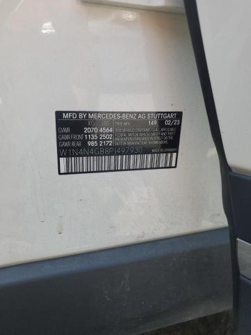 W1N4N4GB8PJ497930 - 2023 MERCEDES-BENZ GLA 250 WHITE photo 12