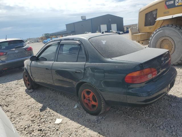 1Y1SK5282XZ423120 - 1999 CHEVROLET GEO PRIZM BASE GREEN photo 2