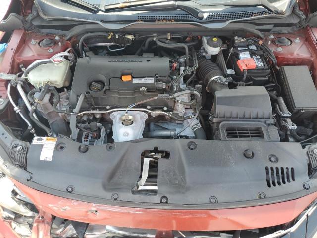 19XFC2F6XKE020954 - 2019 HONDA CIVIC LX RED photo 11