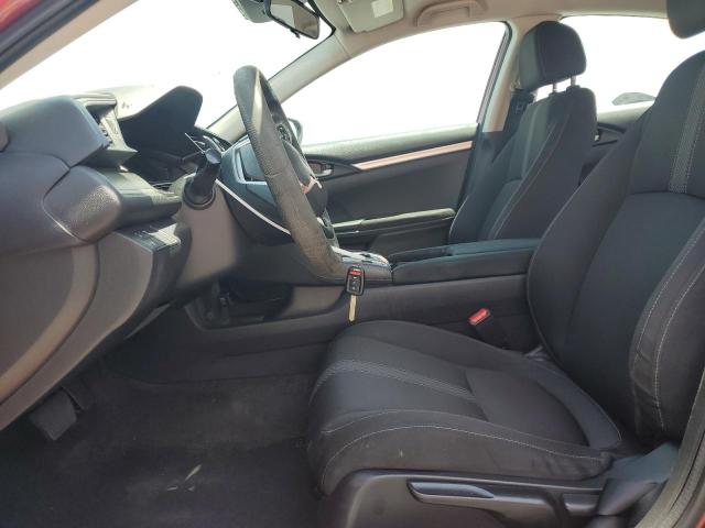 19XFC2F6XKE020954 - 2019 HONDA CIVIC LX RED photo 7