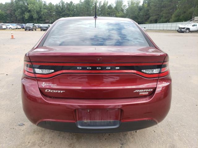 1C3CDFDH5FD346443 - 2015 DODGE DART SE AERO BURGUNDY photo 6