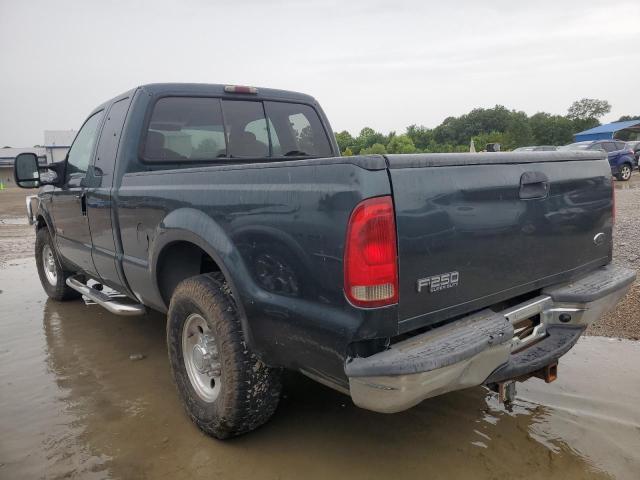 1FTNX20P44EB88394 - 2004 FORD F250 SUPER DUTY BLUE photo 2