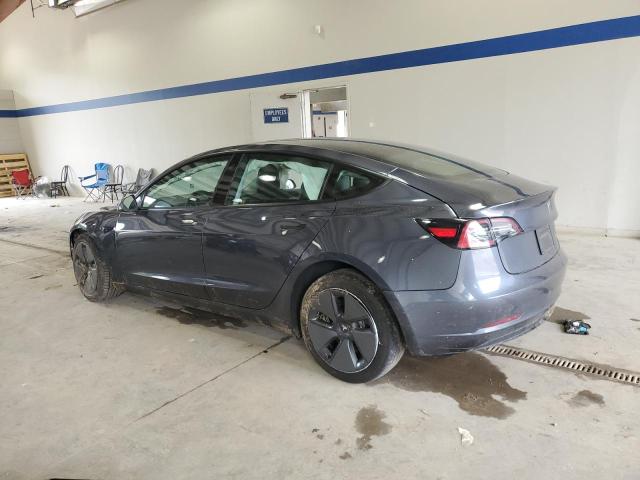 5YJ3E1EA4MF982094 - 2021 TESLA MODEL 3 BLUE photo 2