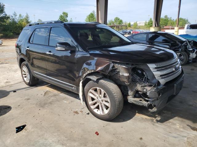 1FM5K8D84EGA25430 - 2014 FORD EXPLORER XLT BLACK photo 4