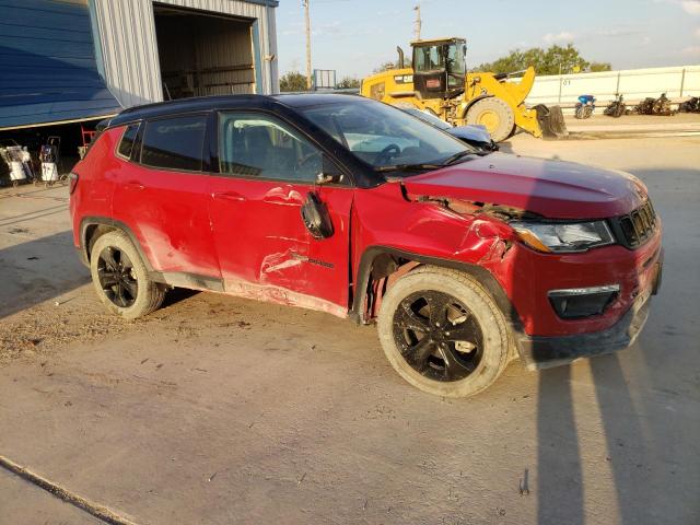 3C4NJCBBXMT556022 - 2021 JEEP COMPASS LATITUDE RED photo 4